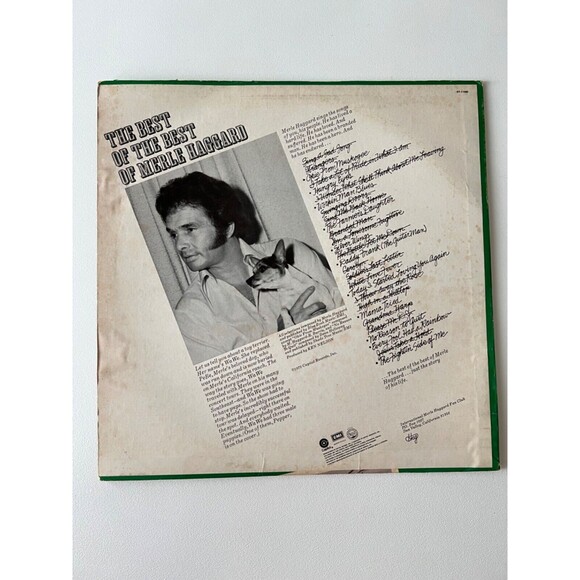 The Best of The Best of Merle Haggard LP 1972 Capitol ST-11082 VG - Picture 2 of 7